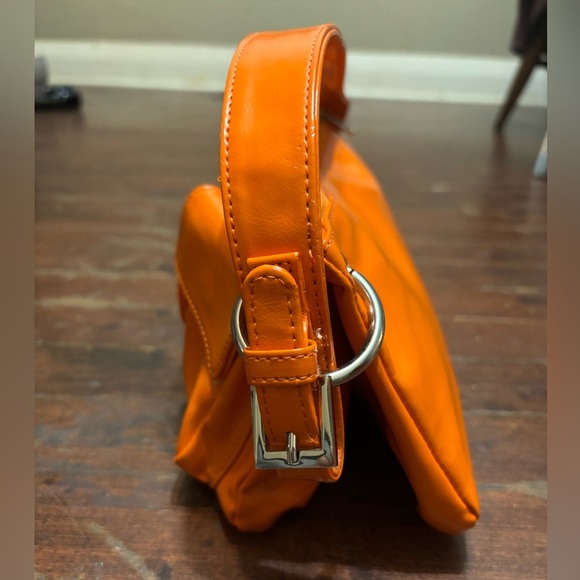 MATT & NAT Patent Vegan Leather Unfolding Shoulder Bag - Picture 5 of 15